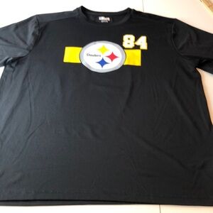 NFL Black and Gold Steelers Dry Fit Jersey Antonio Brown 84 NWOT Men’s XL